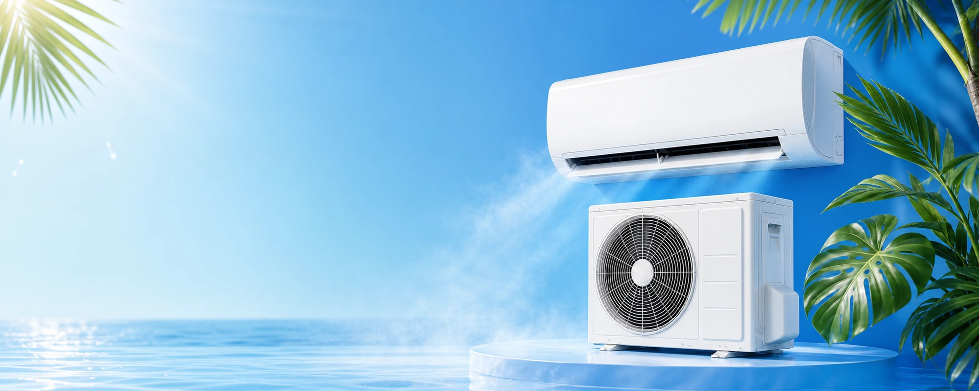 Climatiseur en promotion d'été